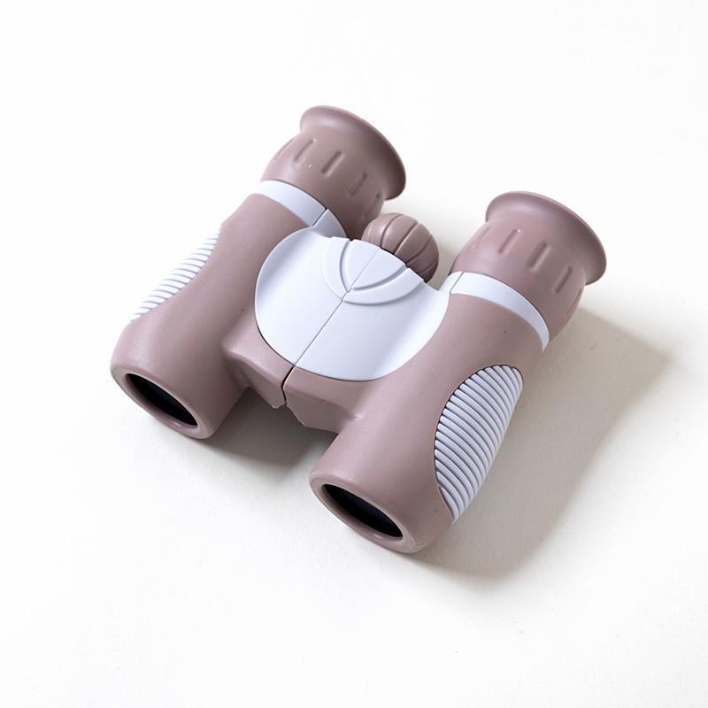 Kids Binoculars 4x Magnification Outdoor Telescope Children High Clarity Lightweight Educational Toy Plum Purple