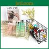 Minimalist Iron Metal Storage Basket For Kitchen And Living Room Organization