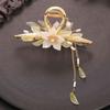 Clip Pearl Pendant Metal Hair Claw Korean Style Hair Clip Flower Hair Clip Women Hair Accessories