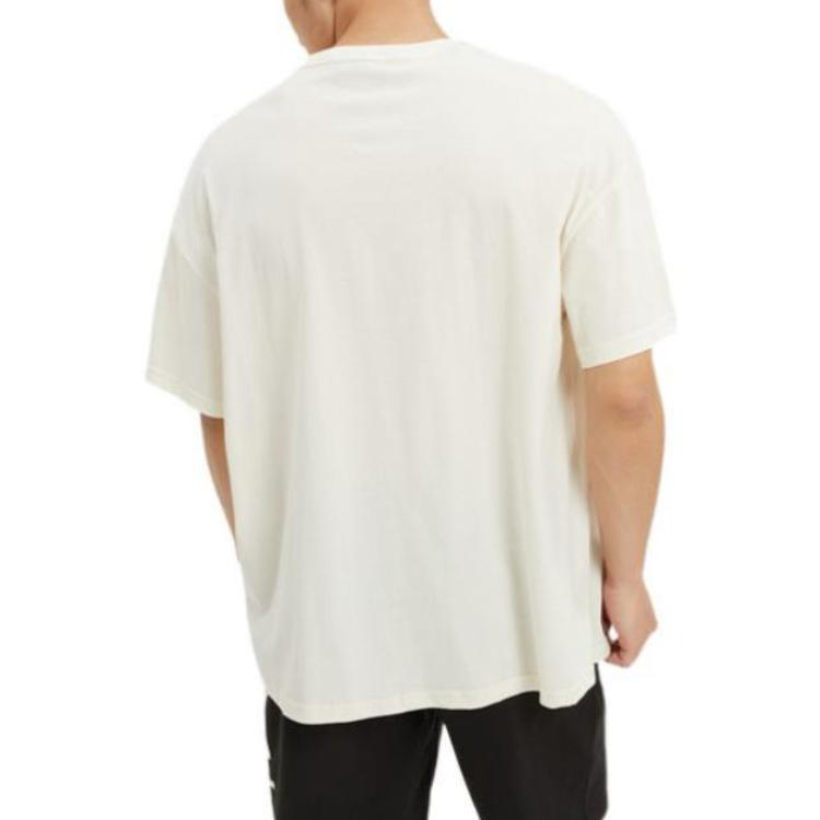Puma Logo Zip Pocket Tee 'White' Men's 535418-65