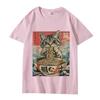 Kawaii Cat Ramen Anime T Shirt Men Women Oversized 100% Cotton Hot Sale Short Sleeve Summer Print  FASHION Unisex Plus Size Tops