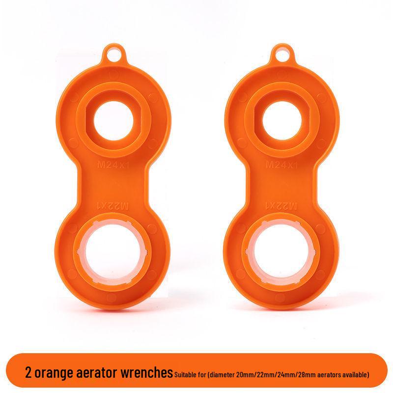 Multi-Function Water-Saving Faucet Aerator Spout Wrench & Filter Sleeve