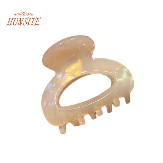 Mini Hair Clip Women Girls Anti-slip Leopard Print Strong Claw Contrast Color Hair Claw Barrette Crab Hairpin Styling Claw Clip Hair Accessories
