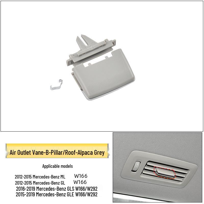 Mercedes-Benz ML/GL/GLE300/GLS350 W166 Kryt mřížky ventilace klimatizace na B-sloupku střechy