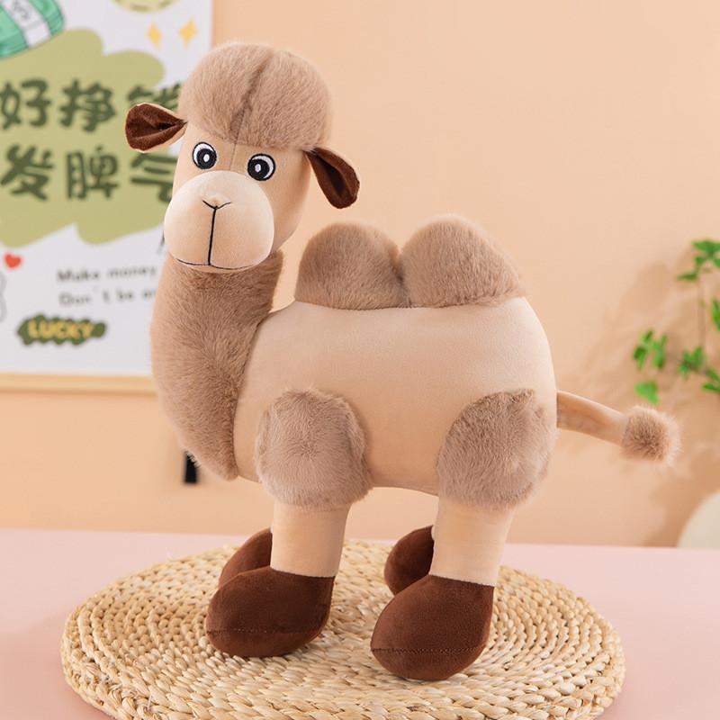 Plush Camel Toy Animal Gift For Kids And Adults With Soft Pp Cotton Filling