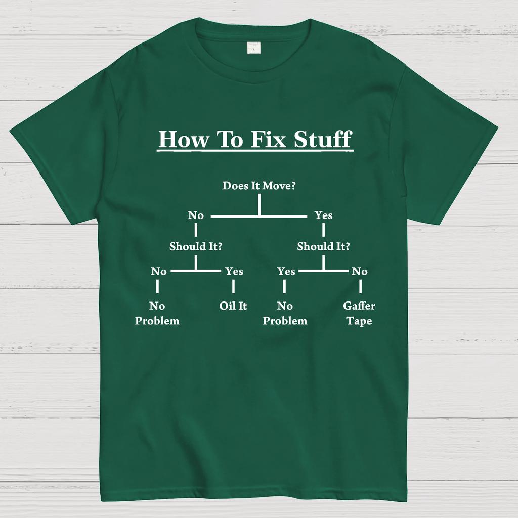 How To Fix Stuff DIY Guide Cotton Summer Casual Cool Loose T-Shirt
