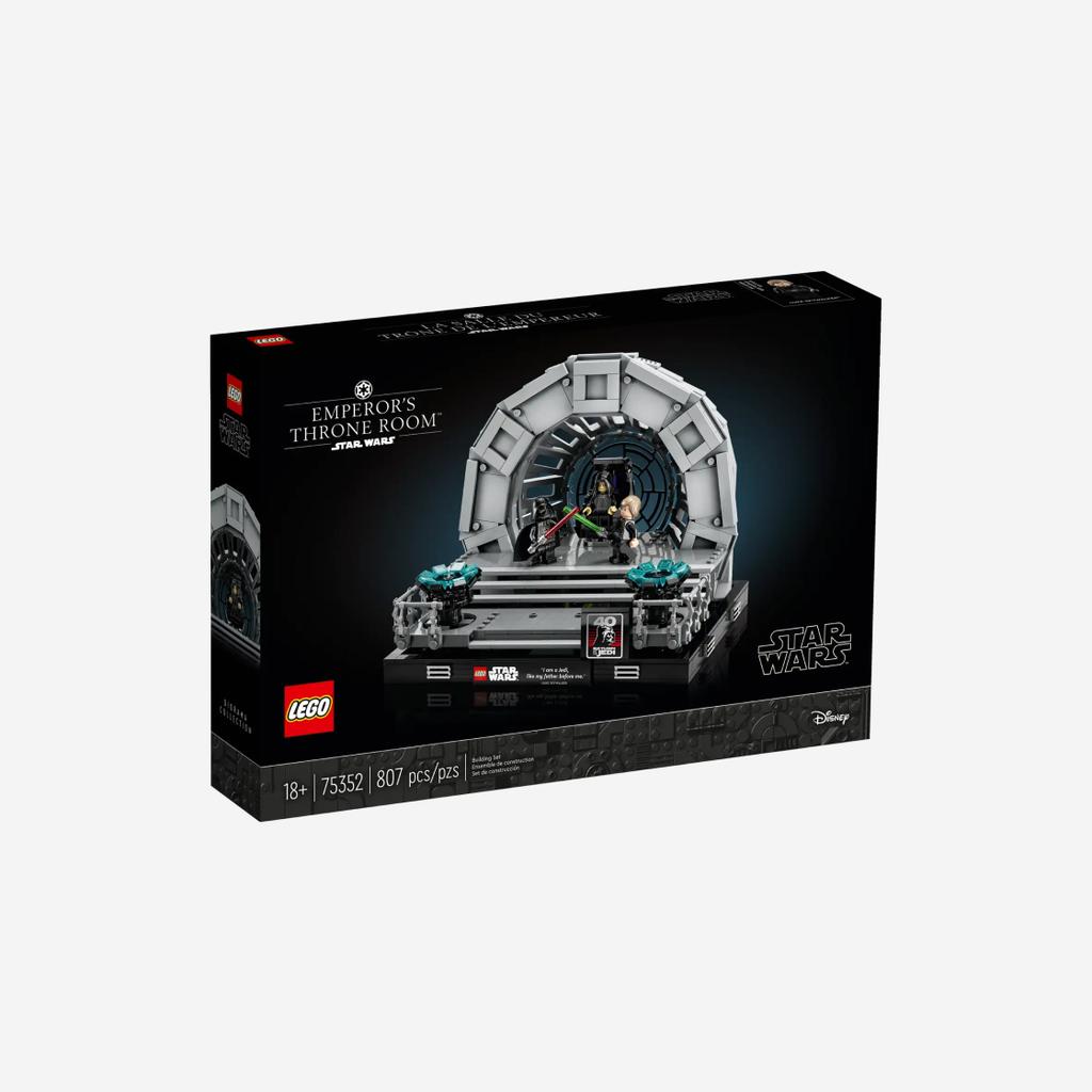 Lego Star Wars Emperor's Throne Room Diorama