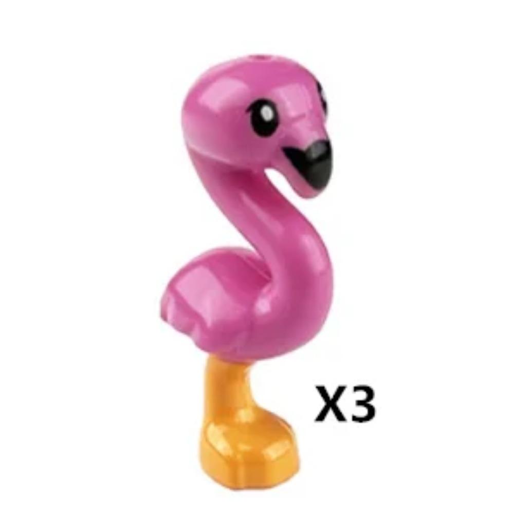 MOC ZOO Farma Zvířat Stavební Kostky Sova Ještěrka Chobotnice Veverka Prase Pes Kuře Kočka Holub Myš Vlk Králík Mini DIY Kostka K060
