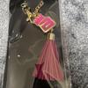 [USED] Pink Tassel Keychain