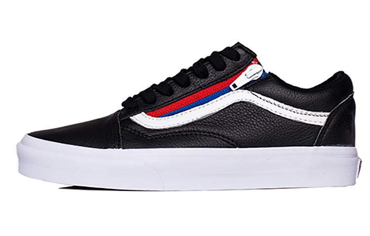 Vans Old Skool Zip Кожаные Черные VN0A3493OU8 35