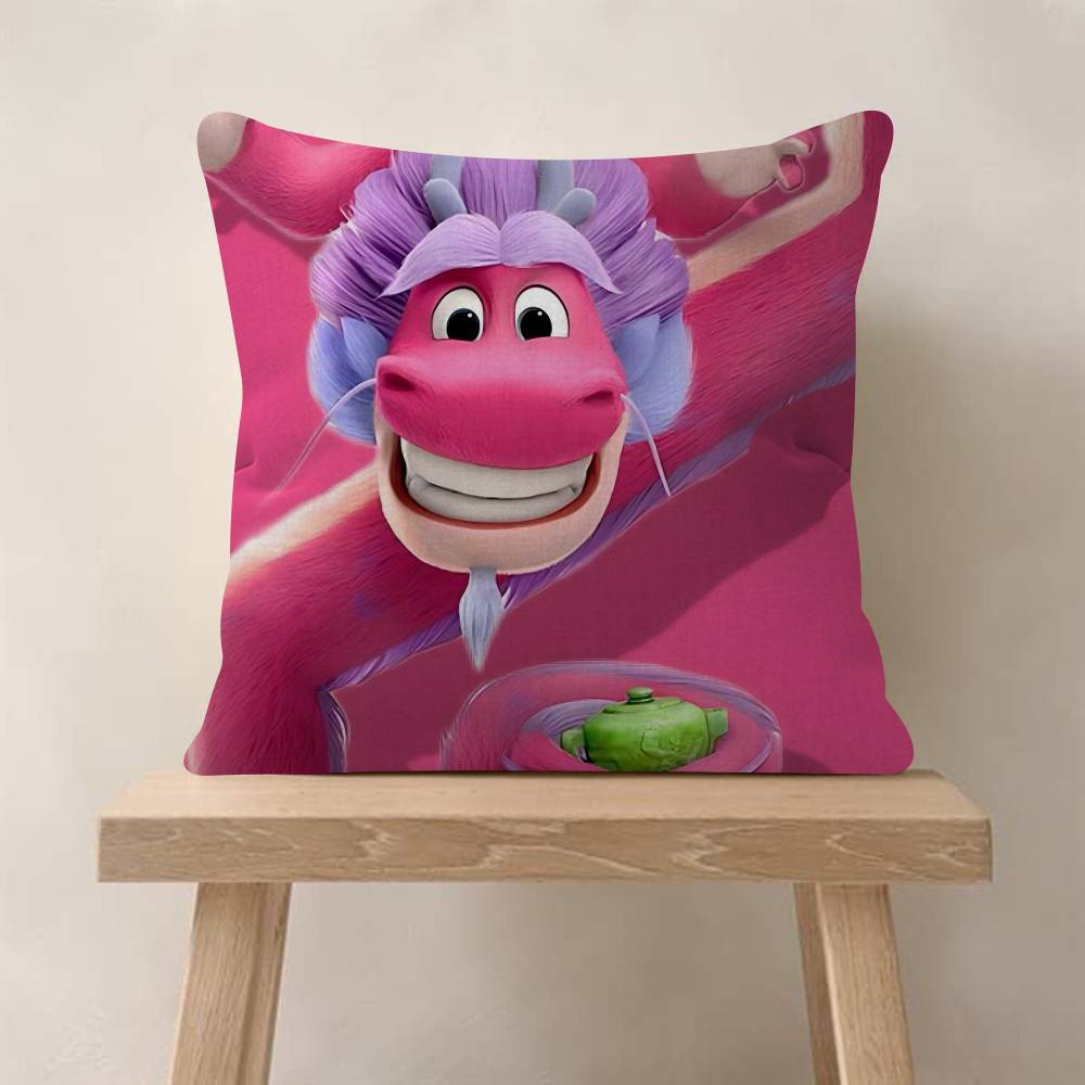 Cartoon Wish Dragon Movie Cushion Cover Pillowcase Upholstery Sofa Throw Pillow Home Decor Pillowcas