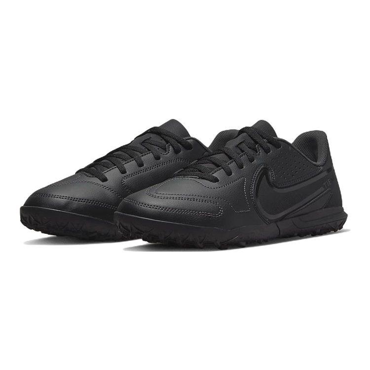 Nike Scarpe da Calcio per Bambini Nike Tiempo Legend 9 JR Club TF Antiscivolo Ammortizzazione Resistenti all'Abrasione Basse Nero Bambini DA1334-001