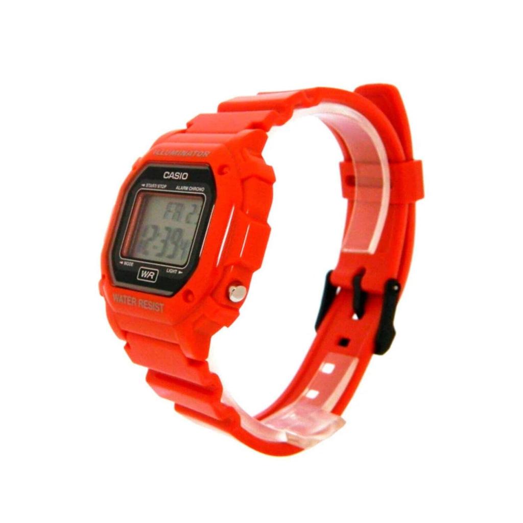 Casio MODEL NO.f-108whc-4acf Digital Watch Orange X Black Digital Watch /(f108whc-4acf) Watch