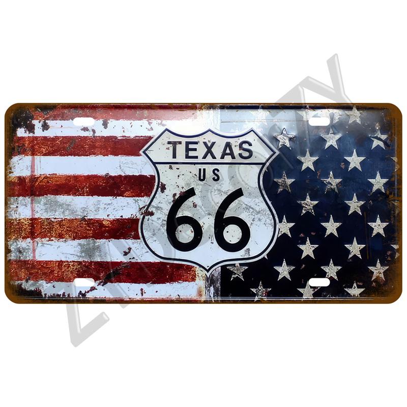 Vintage Antique Plaque Bar Pub Man Cave Metal Sign Route 66 Poster Air Gasoline Tin Sign Home Bedroom Home Wall Decor Sign Art