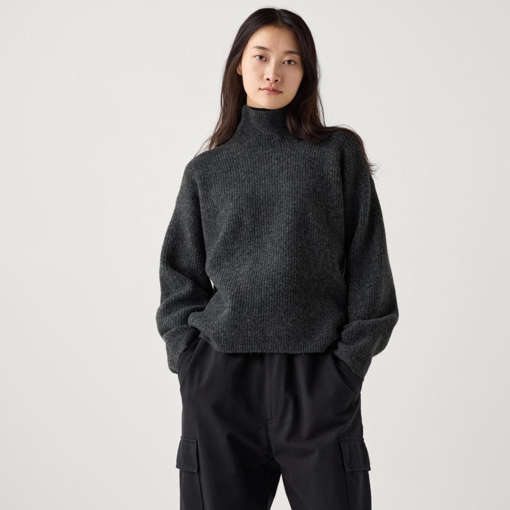 Uniqlo Soupleyan High Neck Sweater