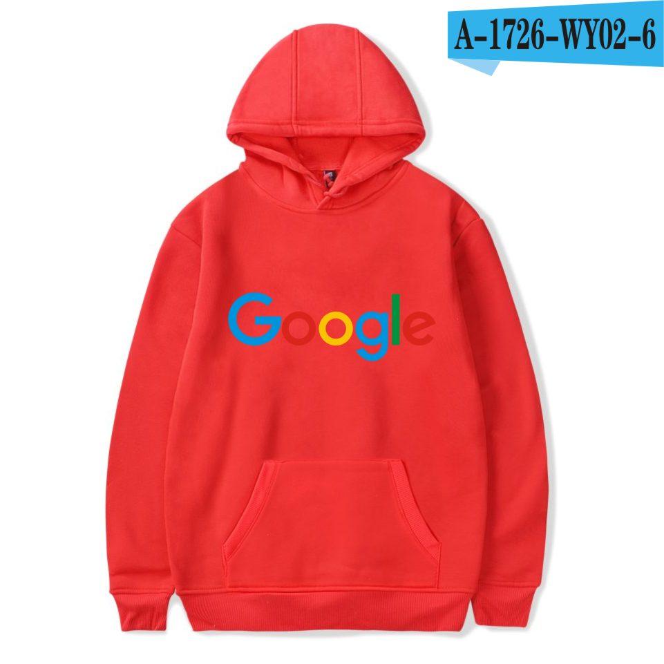 Hoodies mit Regenbogen-Buchstaben-Druck, modisch, beliebt, Google-Hoodies, Unisex, WoUnisex, Winter, langärmelige Sweatshirts, Harajuku, Streetwear-Hoodie