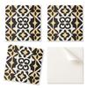 Pack of PVC Tiles with Pattern for the Living Room Self-Adhesive Geometric Pattern with Motifs 20x20x20 Cm