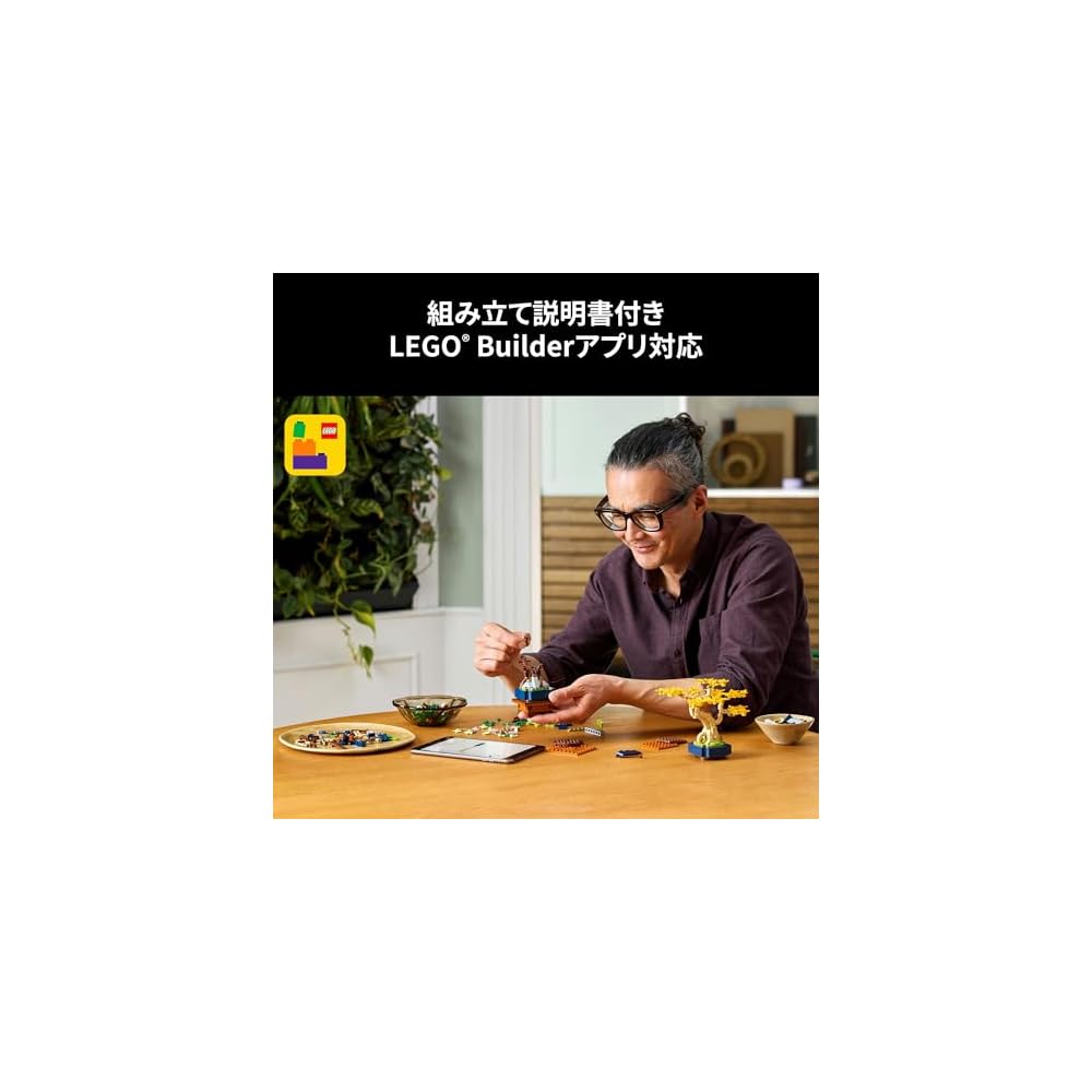 LEGO Botanical Mini Bonsai Toy Building Set 10373 for Home Decor and Art, Ideal Gift for Men and Women