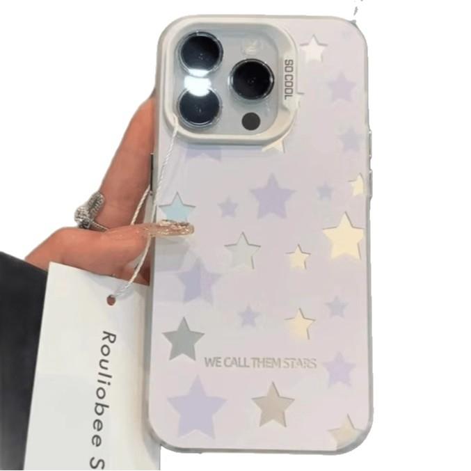 Full Screen of Stars for Apple 16promax Creative for IPhone13/12 Mobile Phone Case 15plus Anti-fall 11