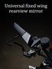 Motorcycle Rearview Mirror Modification Motorcycle  Fixed Wing Suitable for Kawasaki Yamaha Honda Ducati Bike Side View Mirrors