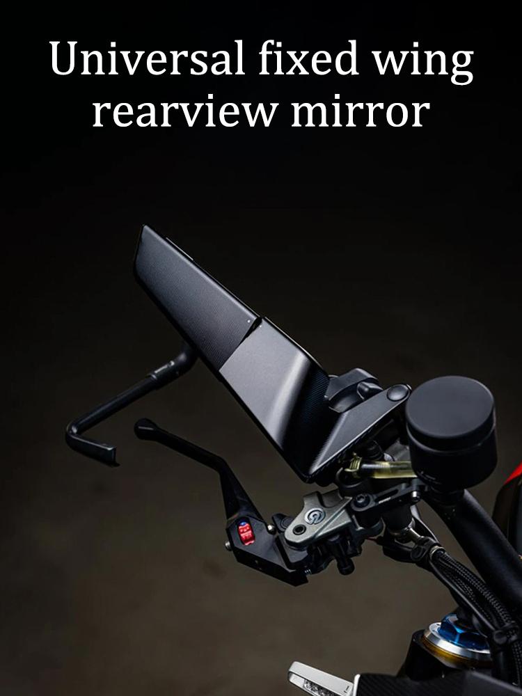 Motorcycle Rearview Mirror Modification Motorcycle  Fixed Wing Suitable for Kawasaki Yamaha Honda Ducati Bike Side View Mirrors