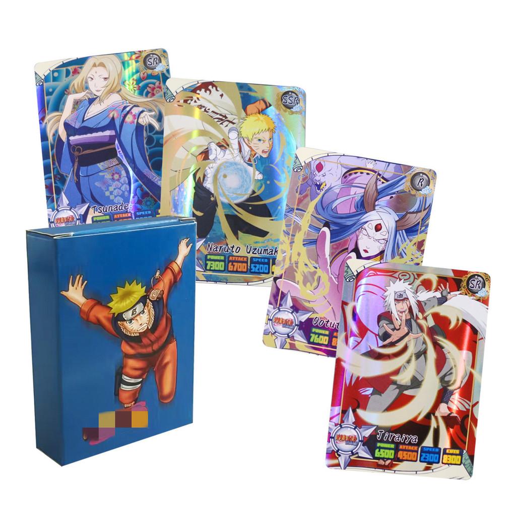 Carte Flash Collezionabili di Naruto con Design Vivace per Appassionati di Giochi