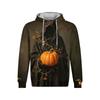 Men's Halloween Print Pullover Hoodie Long Sleeve Sweatshirt