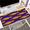 Lakers Theme Mouse Pad, Non Slip Rubber Base, Multifunctional Office & Home Decor, Perfect for Workspace Personalization.