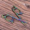 1pc Antique   Stainless Steel Tailor Scissors Household   Sewing Accessories (Gold)