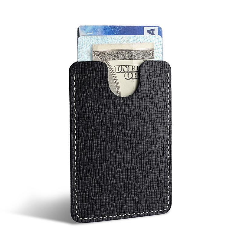 Prawdziwa Skóra Bydlęca Etui na Karty dla Mężczyzn i Kobiet, Smukłe Miękkie Ochronne na Karty Kredytowe i Biznesowe.