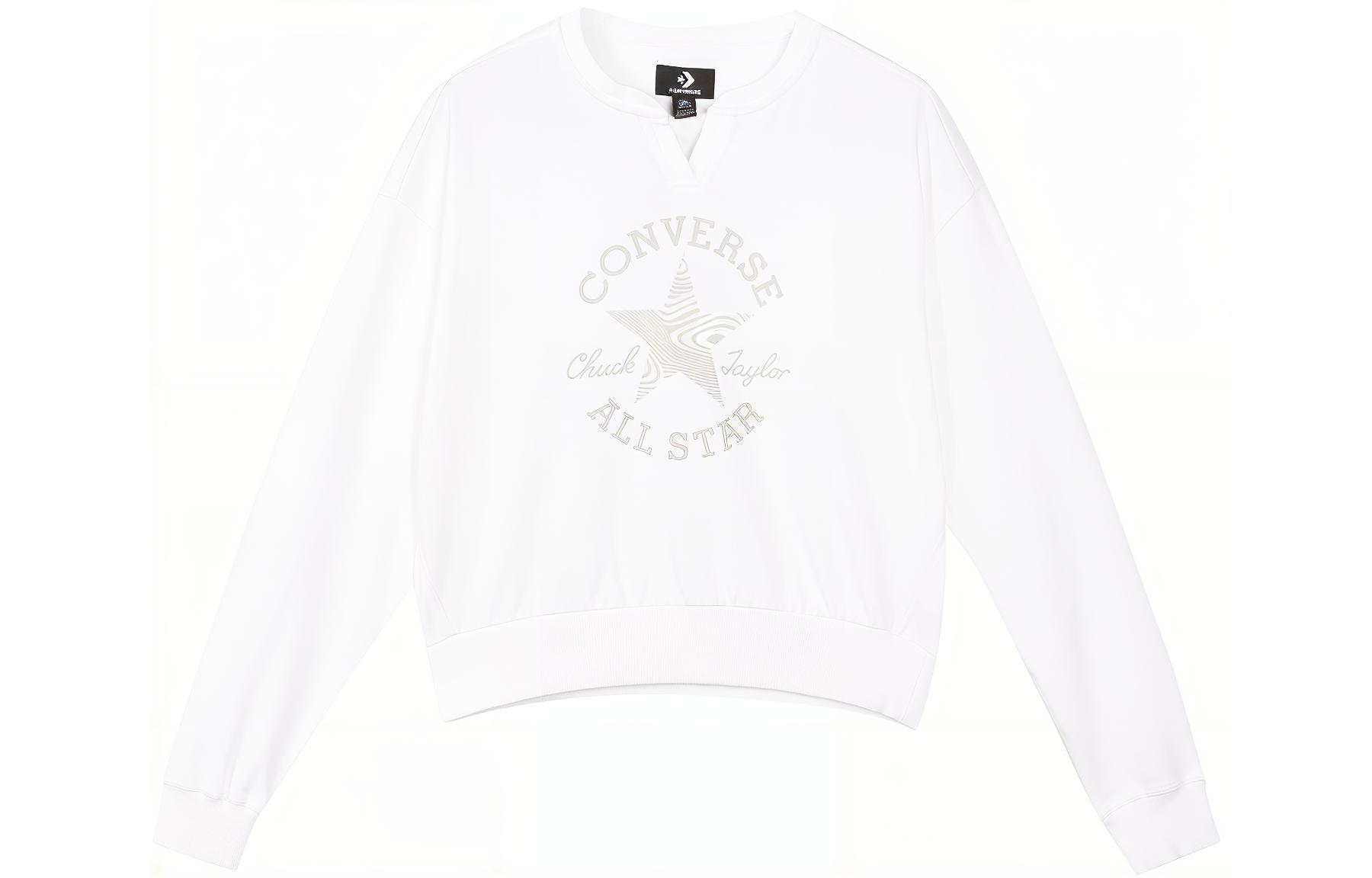 Свитшот Converse женский белый 10023715-A03 XXL
