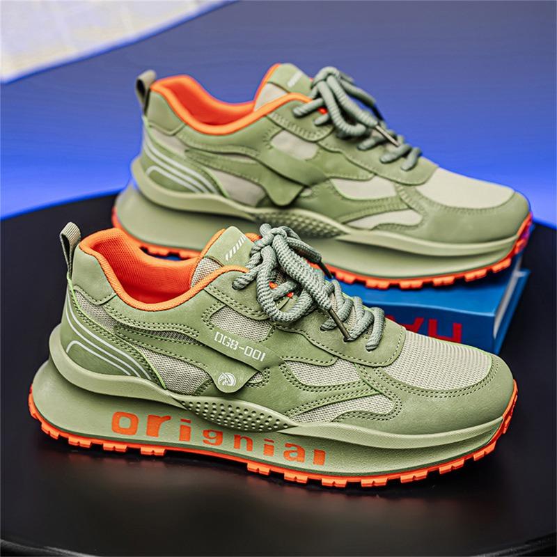 Men's shoes new summer mesh breathable casual versatile heightening Hong Kong trendy brand sports dad trendy shoes