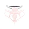 Royal Sister Wind Water Soluble Flower Fringed Embroidered Sexy Panties Female Sexy Waist Flash Thin Belt Hollow Temptation Thong
