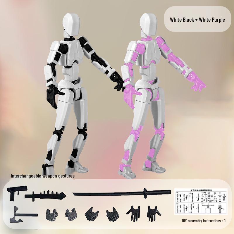 Multi-Joint Posable Robot Mannequin - Decompression Toy