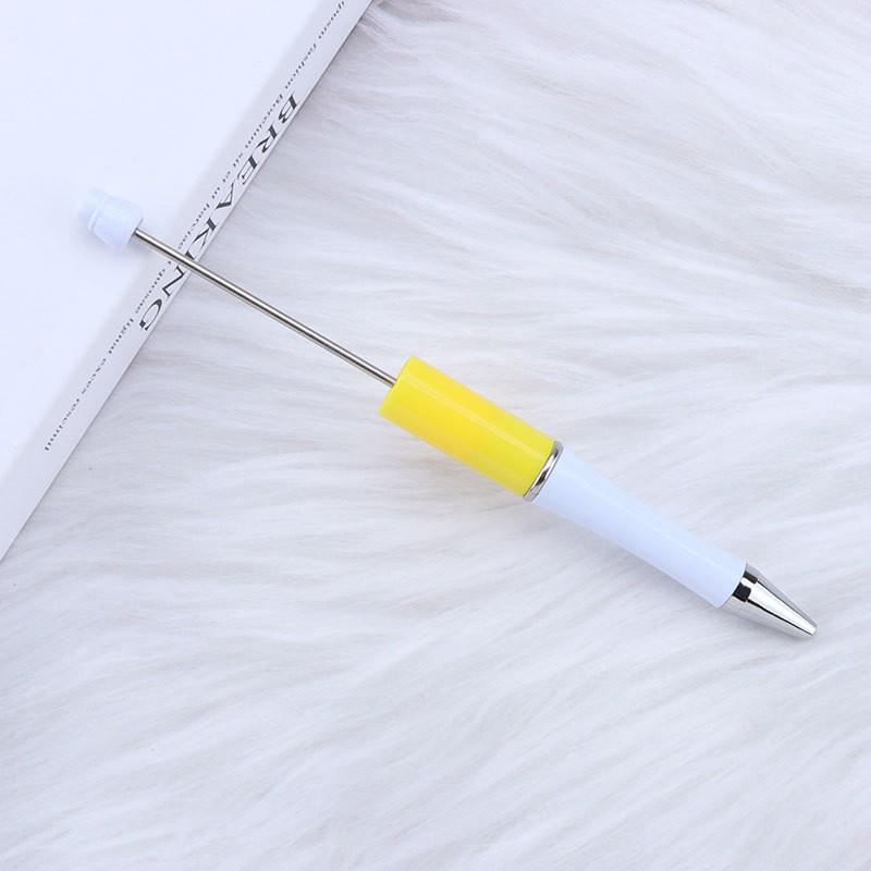 Creative UV Multi-Color Gradient Plastic Bead Pen - 130 Colors Available