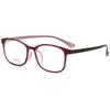 Korean TR6811 Ultralight TR90 Colorful Large Transparent Eyeglass Frame for Students