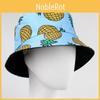 Double Sided Pineapple Pattern Hat Beach Sunshade Breathable Outdoor Summer
