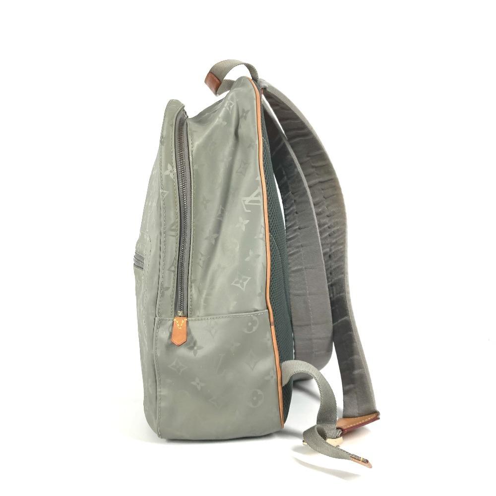 Louis Vuitton M43882 Monogram Titanium Backpack PM Canvas Beige