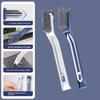 V-Shaped Long Handled Gap Brush 3 In1 Corner Brush Household Tools Tile Brush  Window Grooves