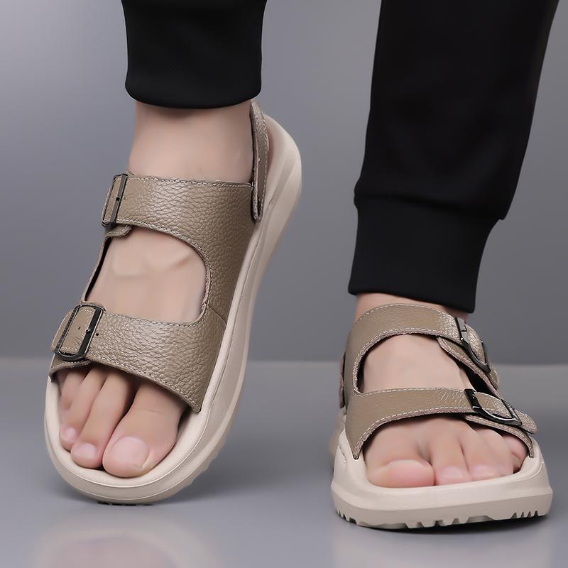 Fashion Summer Sandals Comfortable and Breathable Design Outdoor Beach Walking Daily Casual Business Shoes Black and White Hot Selling