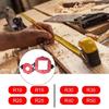 2 Pieces Routers Corner Jig Radius Templates 10-50R for Accurate Woodworking Projects Furniture Making Template