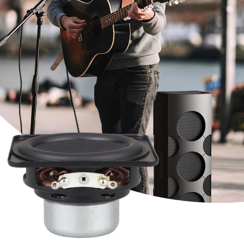 2inch 6Ohm 10W Portable Loudspeaker 52mm Small Full Frequency Aluminium Inner Magnetic Loudspeaker Replacement