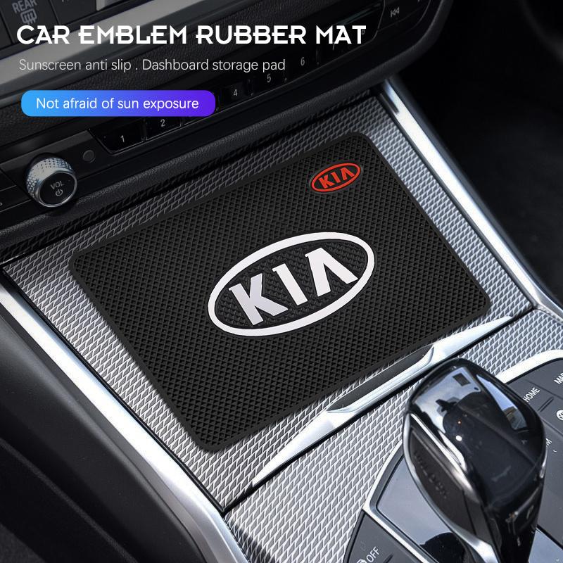 Car Dashboard Non-slip Mat Phone Key Storage Pad Car Accessories For KIA K5 K9 Sorento Ceed Sportage Carnival Stinger Forte Niro