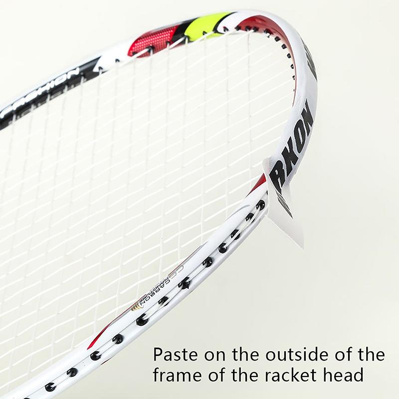 Badminton Racket Head Protective Sticker Multi-Color Anti-Friction Simple Disassembly Portable Bat Frame Line Tape Protector Diy