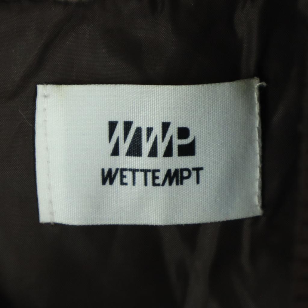 WETTEMPT Long Sleeve Fake Fur Blouson L Brown Men's Used