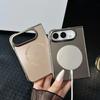 Premium Luxury Glossy Metallic Paint Plating Phone Case for IPhone Duo 5G 2026 for MagSafe Ultra Slim Shockproof Protect Cover