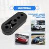 2PCS Exhaust Hanger Rubber Muffler Hanger Universal 4 Holes, Hole Diameter 12