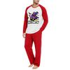 Men's Long Sleeve Pajama Set - Two Piece Comfortable Sleepwear for Nighttime and Lounging