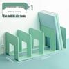 Huajie Acrylic Book Stand & Divider: Desktop Bookshelf & Storage Rack