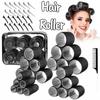 50Pcs 4 Sizes Rollers Self-Grip Hair Rollers Set Heatless DIY Heatless Hair Curlers Reusable Hair Partition Clip